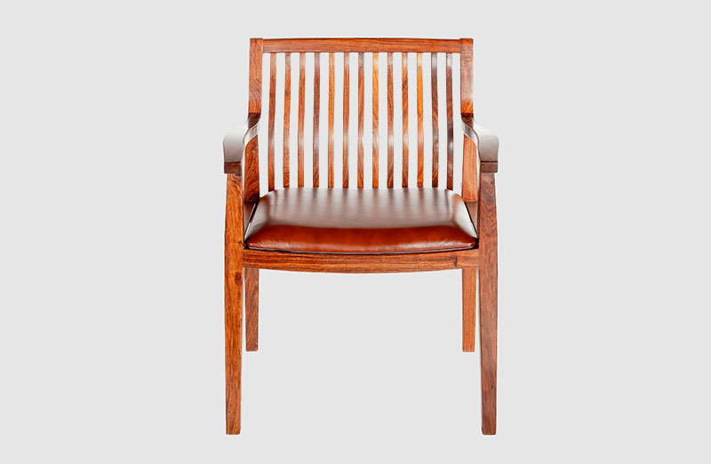 茂名中式实木大方椅家具效果图